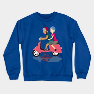 Enjoing ride Crewneck Sweatshirt